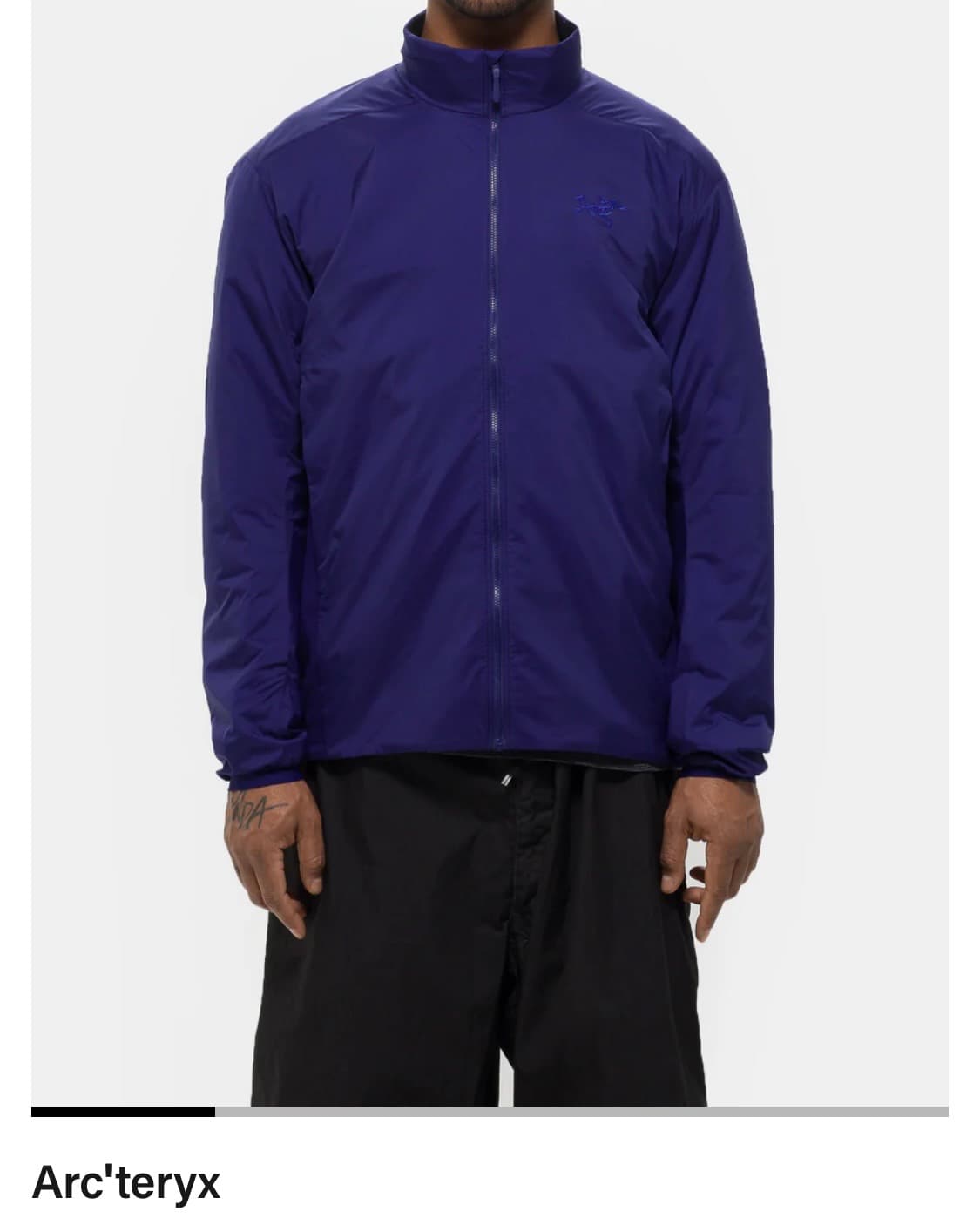 아크테릭스  아톰 자켓 소울소닉 XL 새제품 상품이미지3