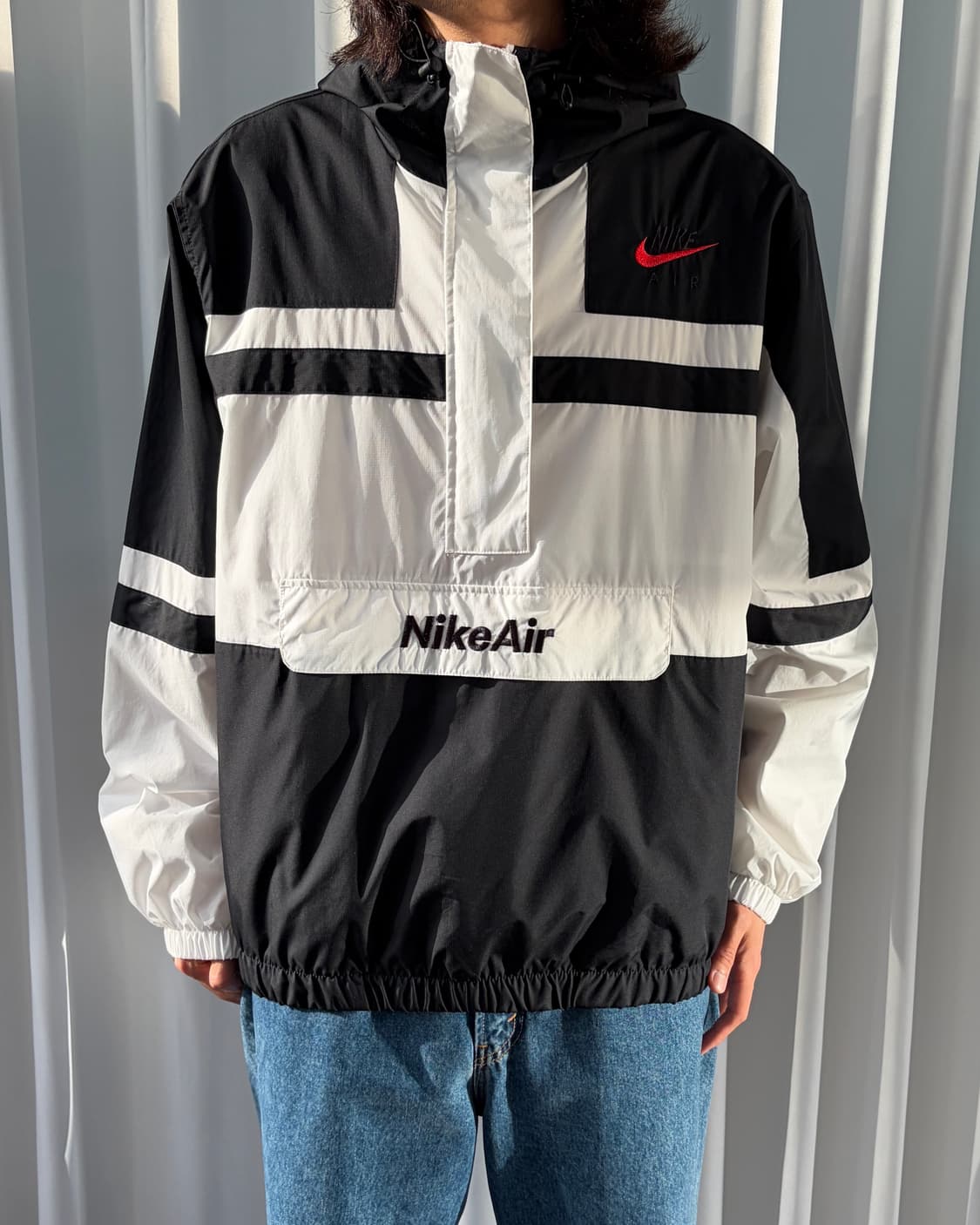 [2XL]나이키 에어 우븐 아노락 바람막이 자켓 상품이미지1
