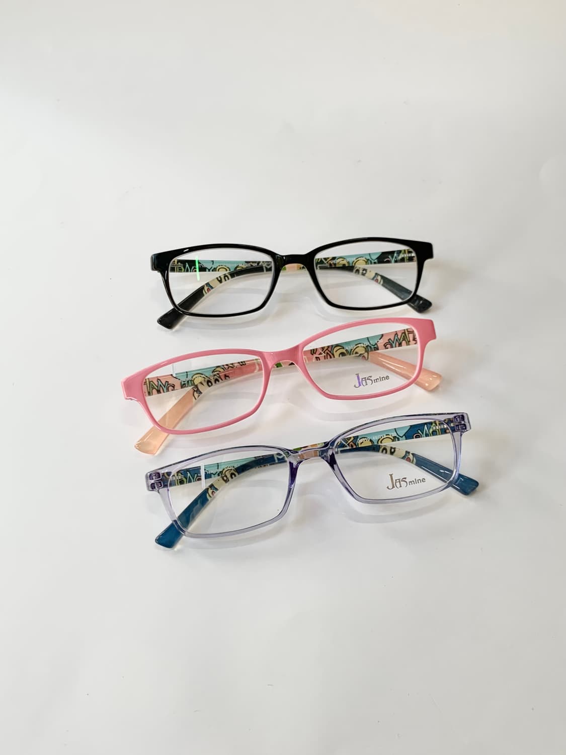 [픽키-630] 애니메이션 짱구 사각 안경 블랙  상품이미지2