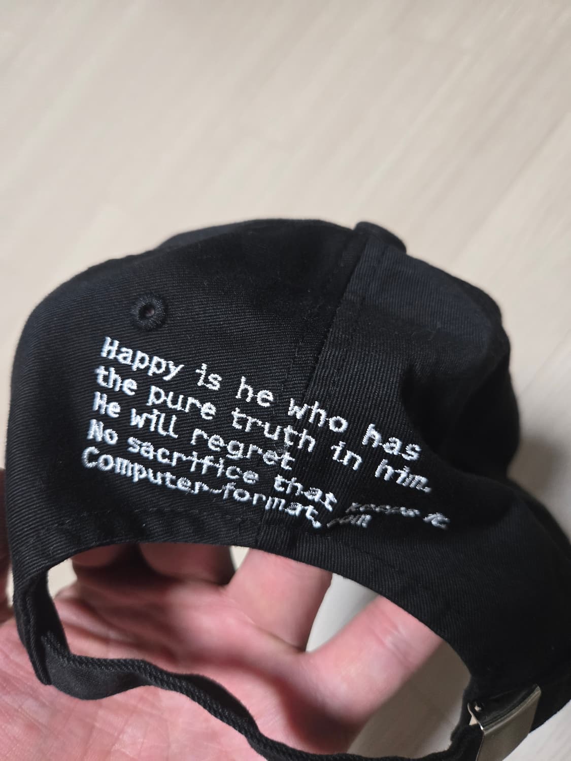 컴퓨터포맷 볼캡 상품이미지2