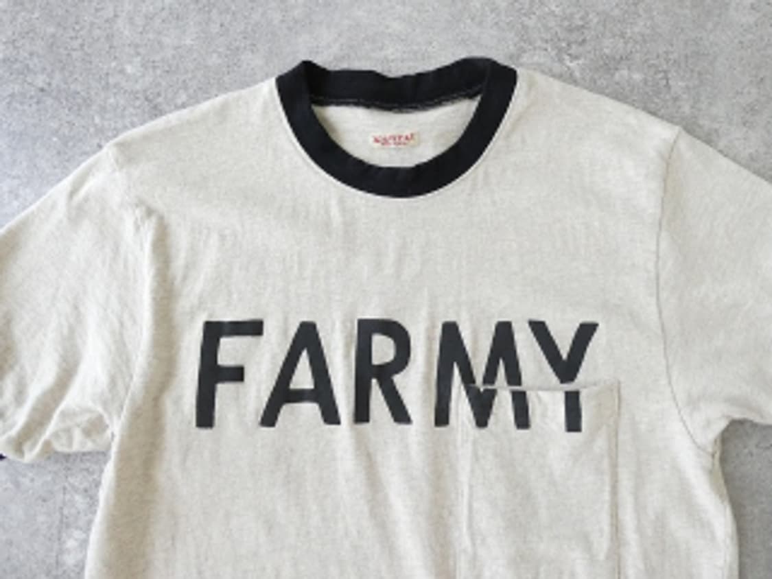 캐피탈 18.5 텐지쿠 링거 포켓 티셔츠 파미 키나리 2 상품이미지3