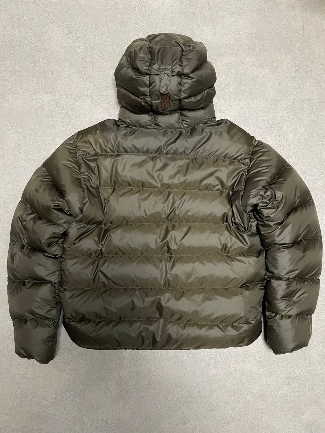 빈티지 몽벨 라이트 알파인 구스 다운 패딩 자켓 카키 브라운 상품이미지3