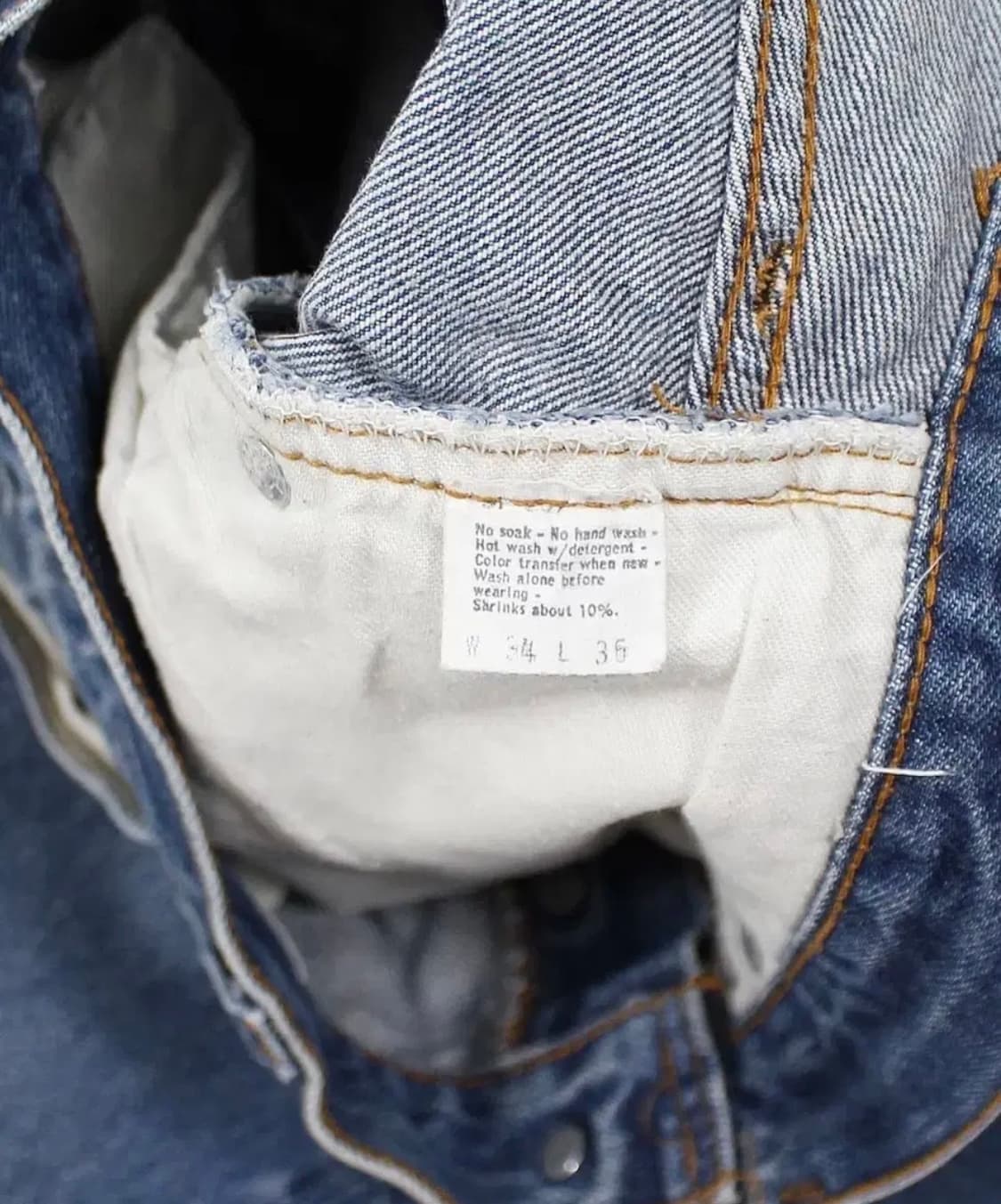 80s 리바이스 501 66후기 상품이미지4