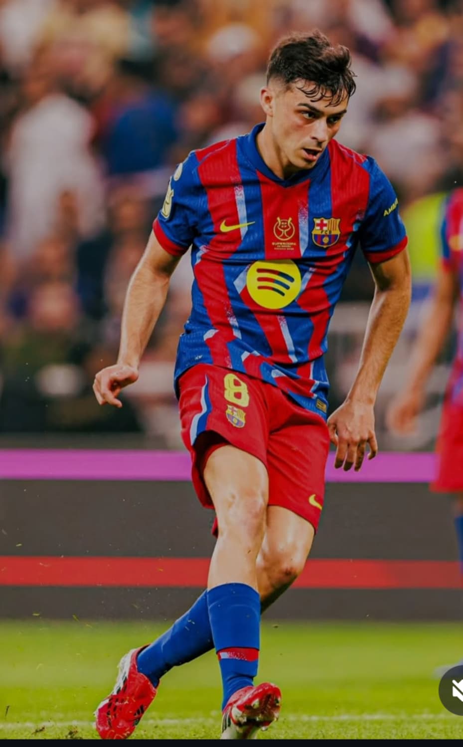 25-26 바르셀로나 포스 페드리 유니폼 M 슈퍼컵 패치 상품이미지7