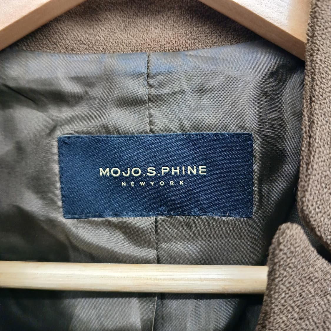 모조에스핀 싱글 버튼 자켓 85-91 상품이미지4