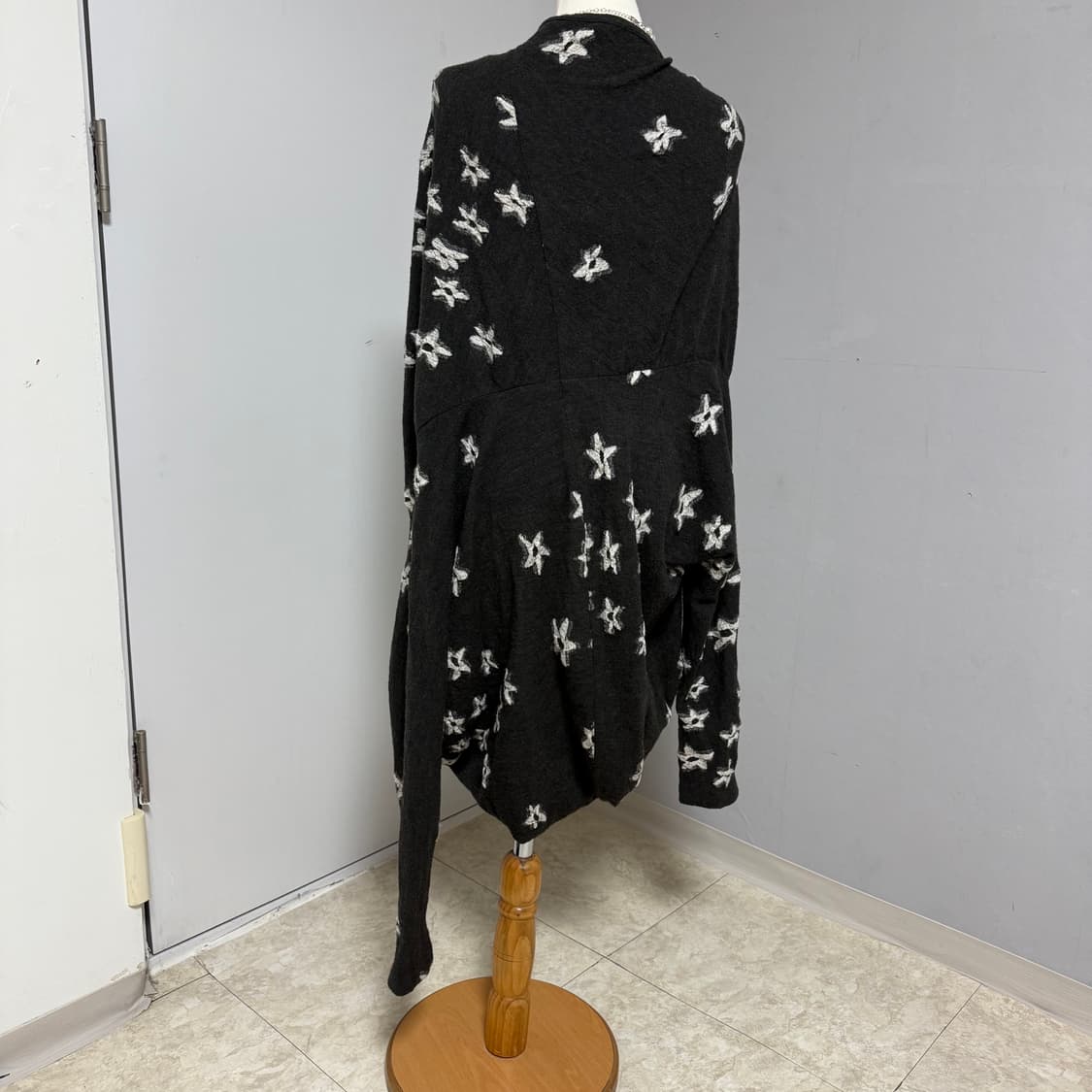 Y2k 별 패턴 볼레로 가디건  상품이미지1