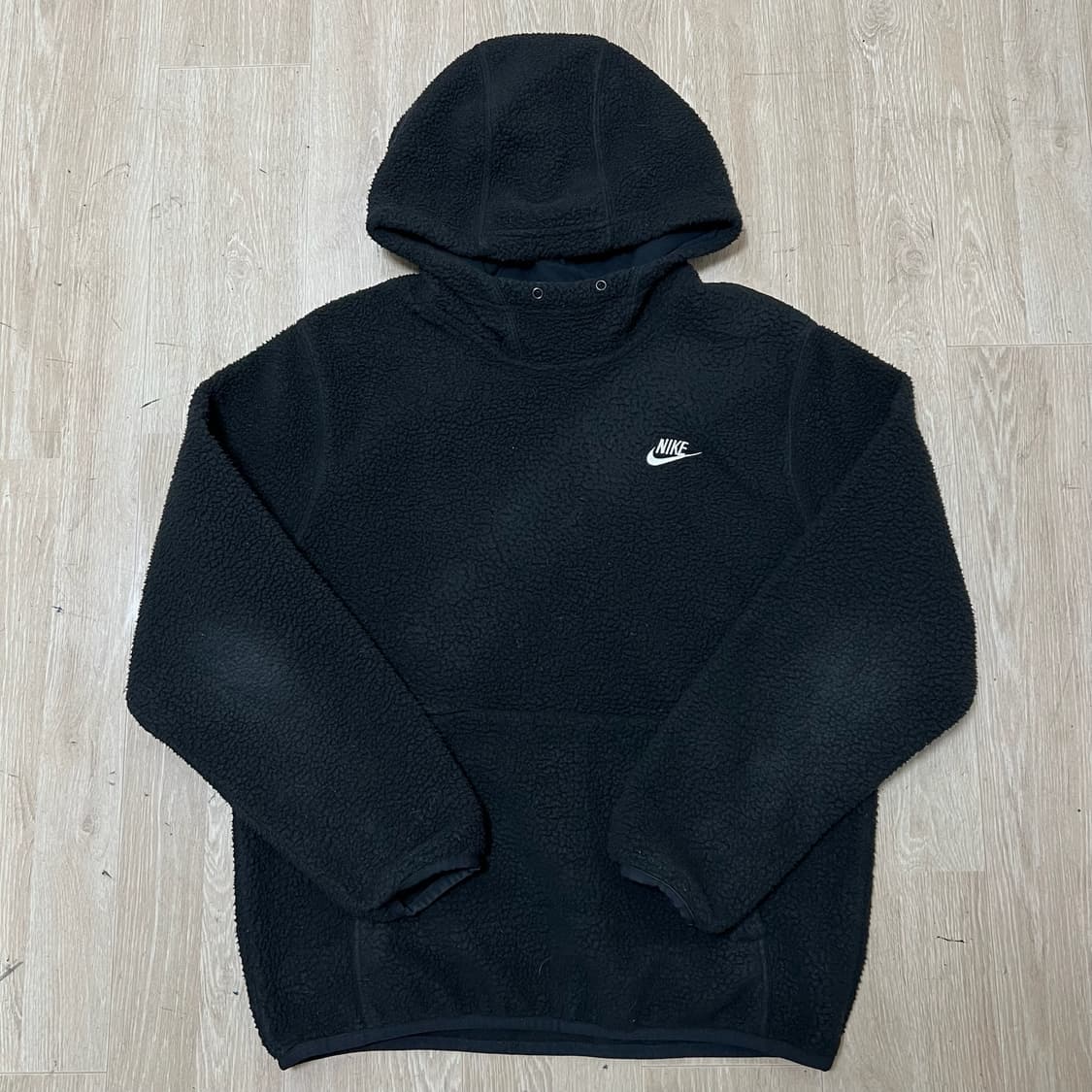 나이키 빅스우시 양털 뽀글이 후리스 후드티 L/100  상품이미지3
