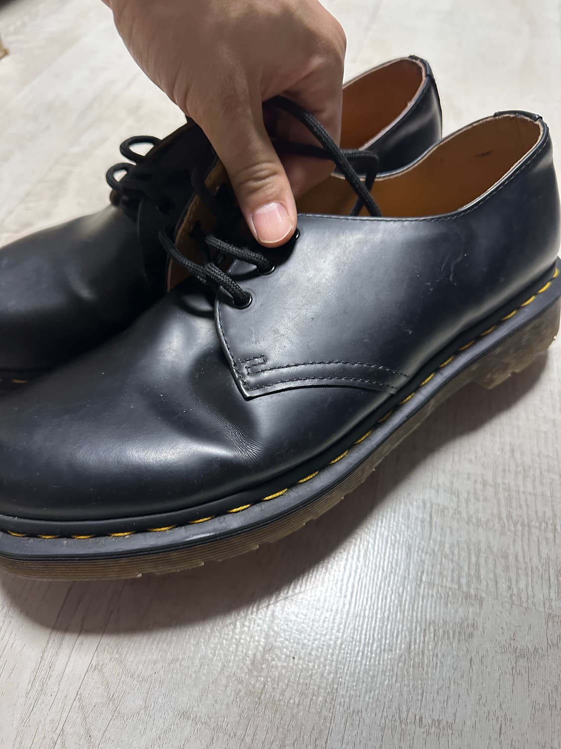 닥터마틴 1461 스무스 블랙 uk8 상품이미지1