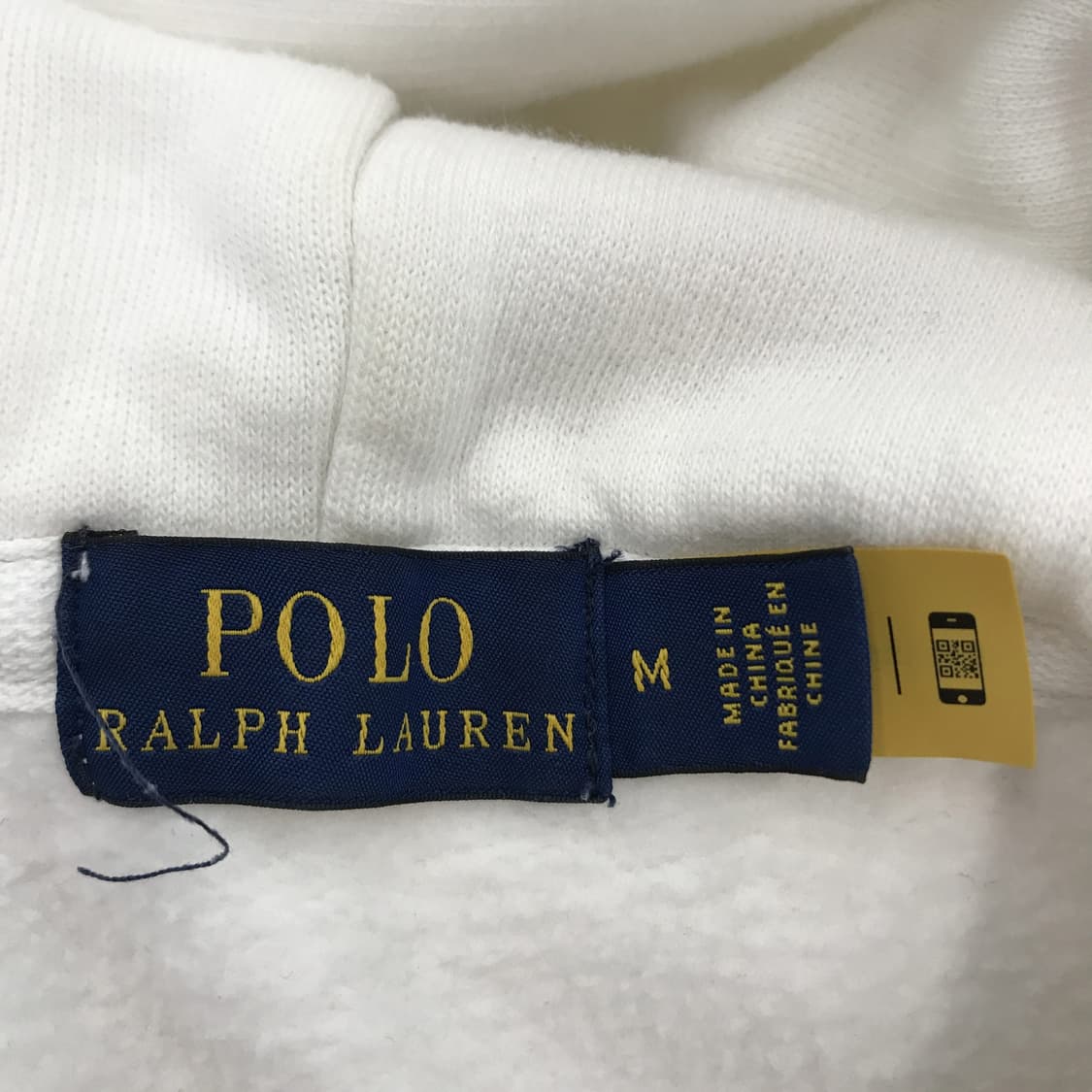 폴로 랄프로렌 빅로고 스트라이프소매 크롭후드 QR정품 [M] 상품이미지5