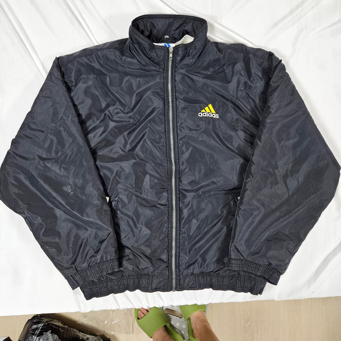 90s 아디다스 올드스쿨 빅로고 점퍼 상품이미지2