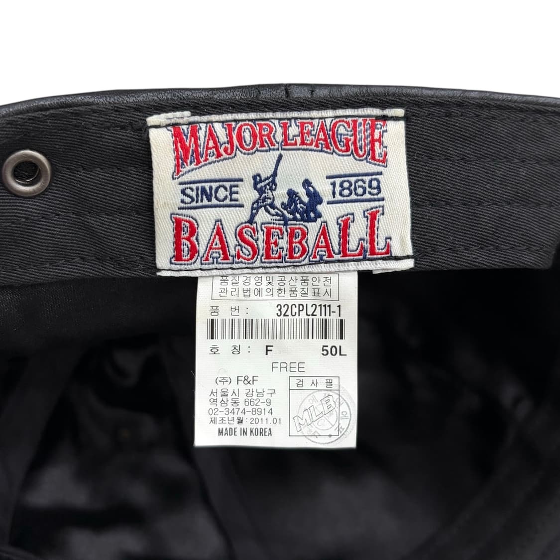 MLB 뉴욕 양키스 양키즈 양가죽 레더 야구 볼캡 모자 상품이미지6