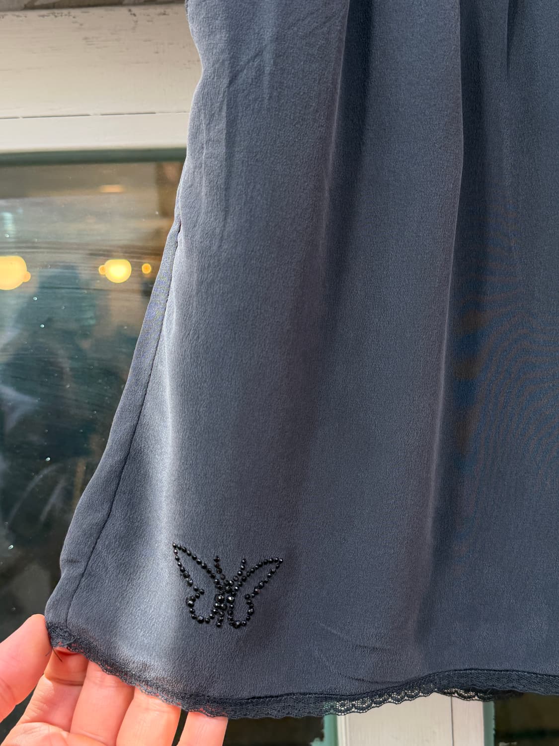 Zadig&Voltaire 자딕앤볼테르 슬리브리스 실크 드레스 XS 상품이미지4