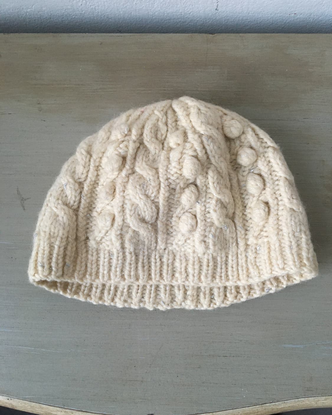 pom pom cable knit beanie 상품이미지3
