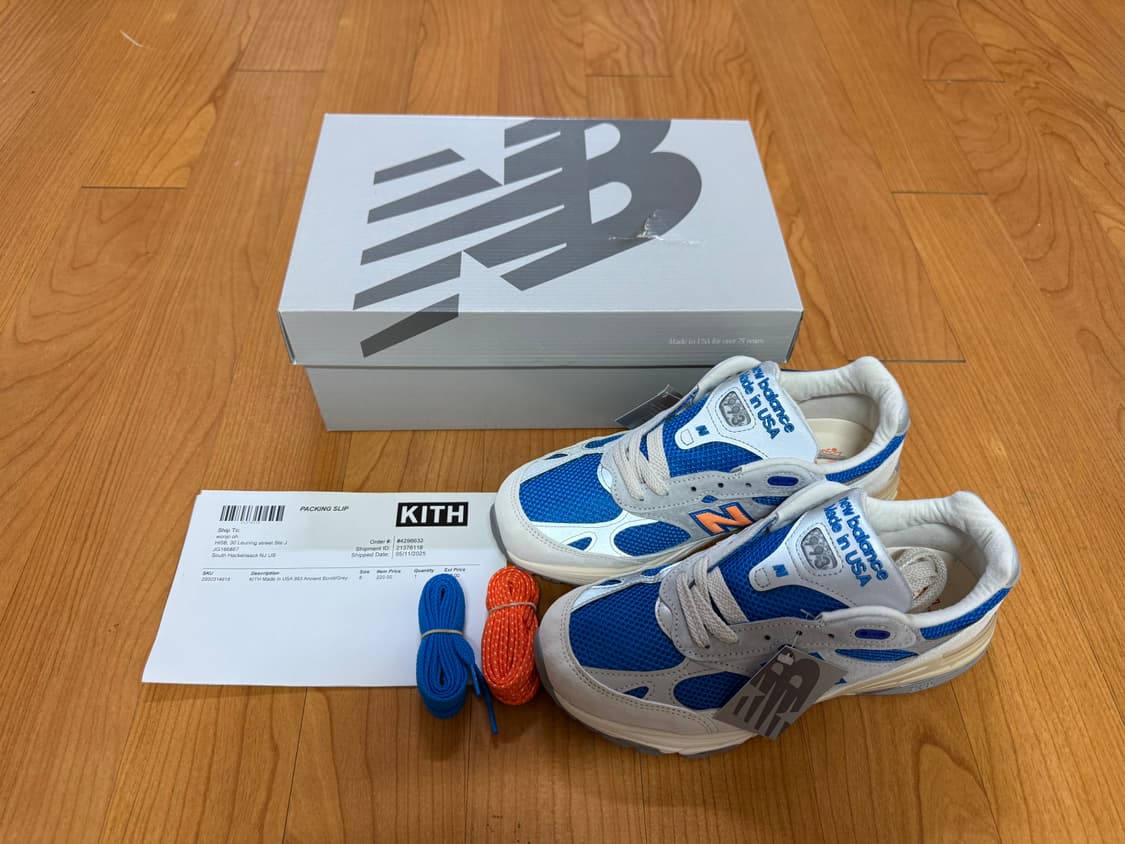 뉴발란스 x 키스 x 메디슨 스퀘어 993 상품이미지1