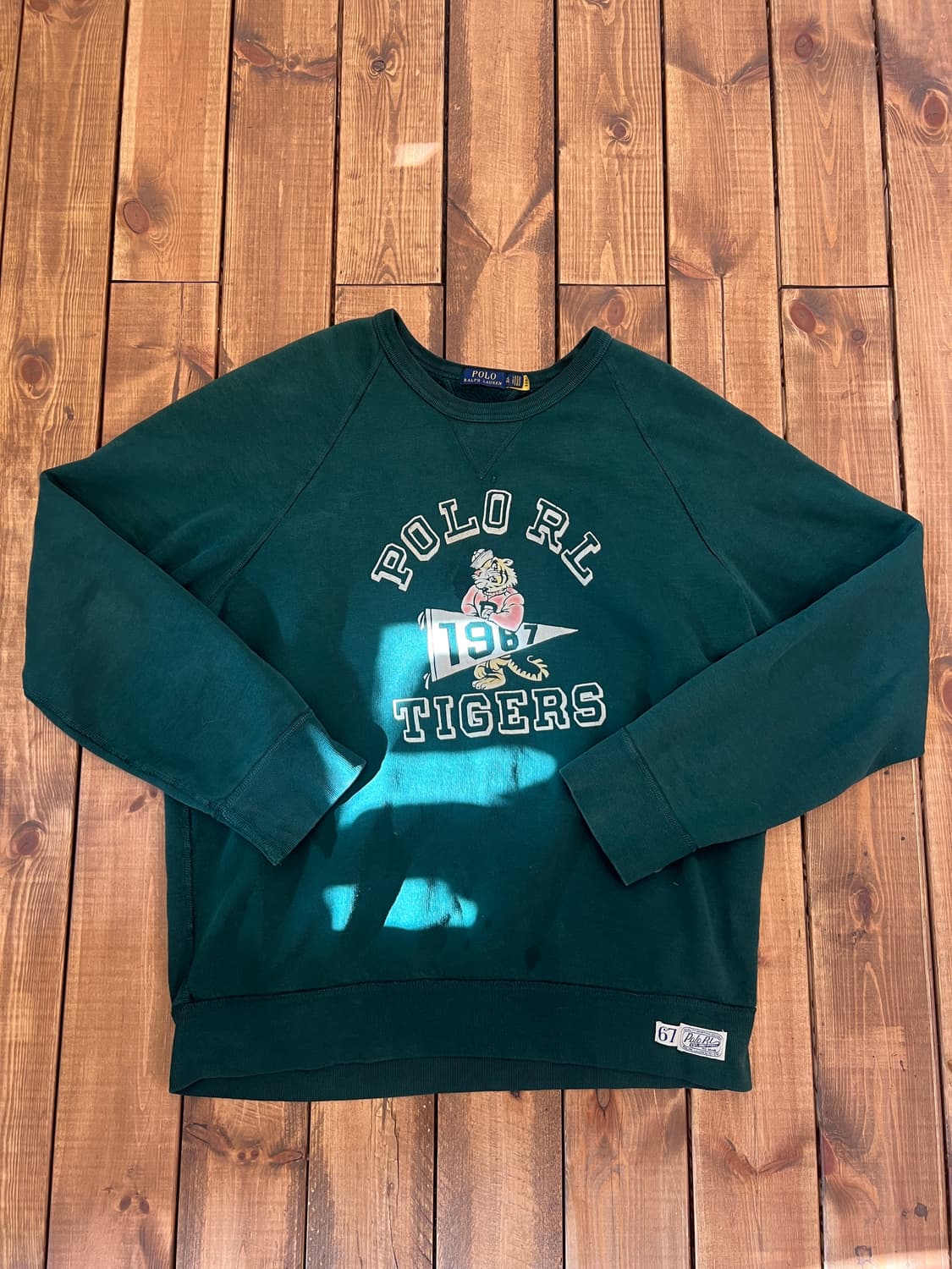 폴로 그린 타이거 맨투맨 상품이미지8