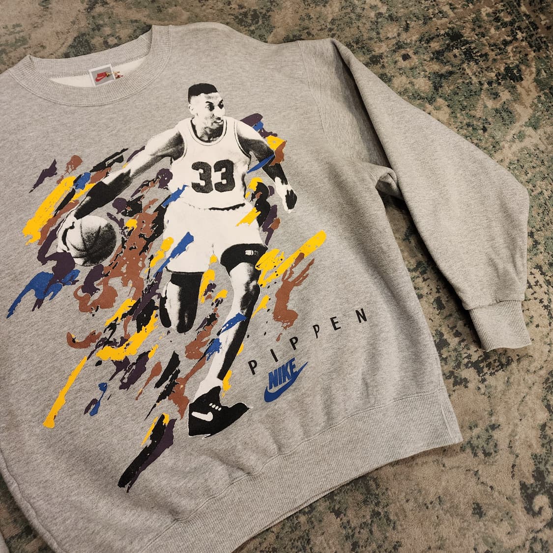 80s 오리지날 나이키 스카티 피펜 스웻셔츠 상품이미지2