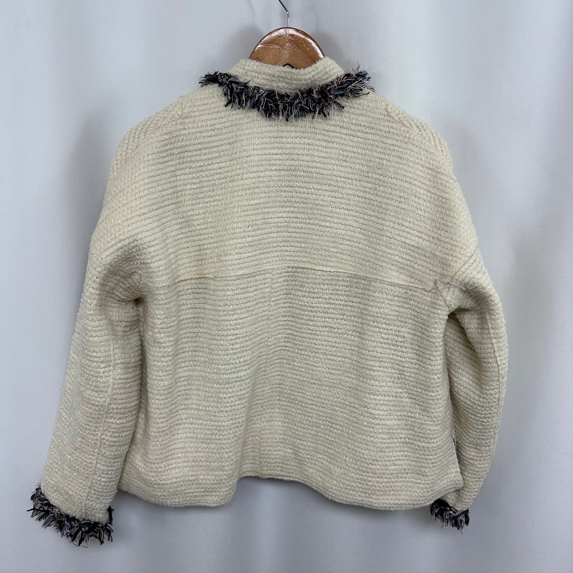 타임 TIME 여자 모 자켓 아이보리 (55-66추천)  상품이미지7