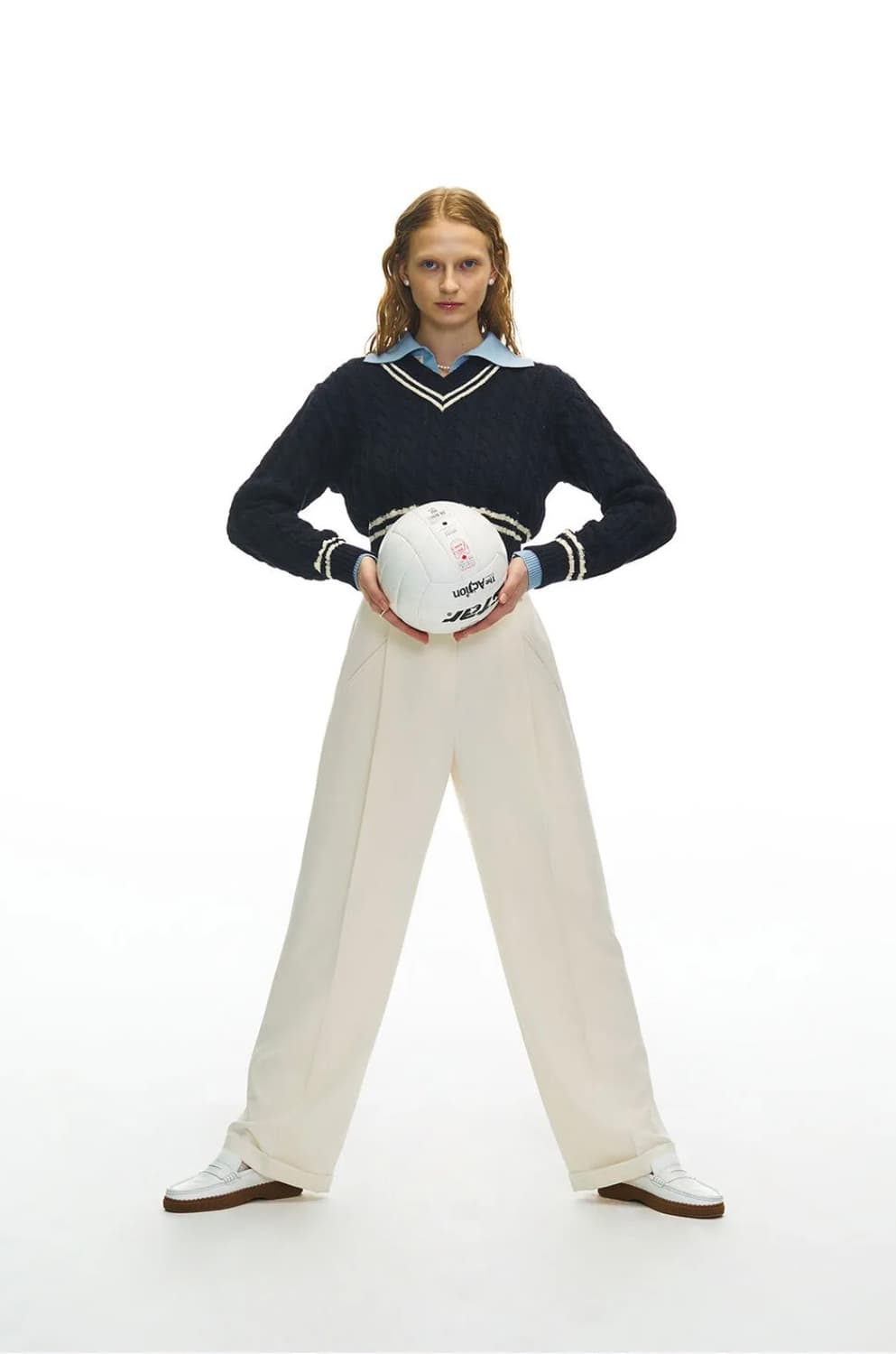 그로브 브이넥 니트 상품이미지1