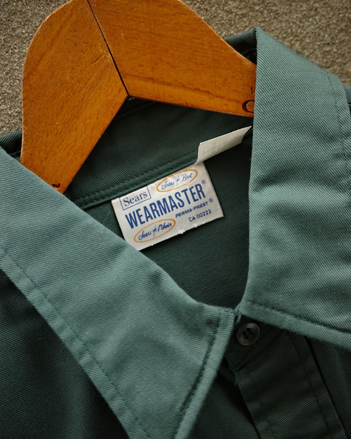 70‘s Sears Wearmaster 트윌 워크 셔츠 상품이미지2