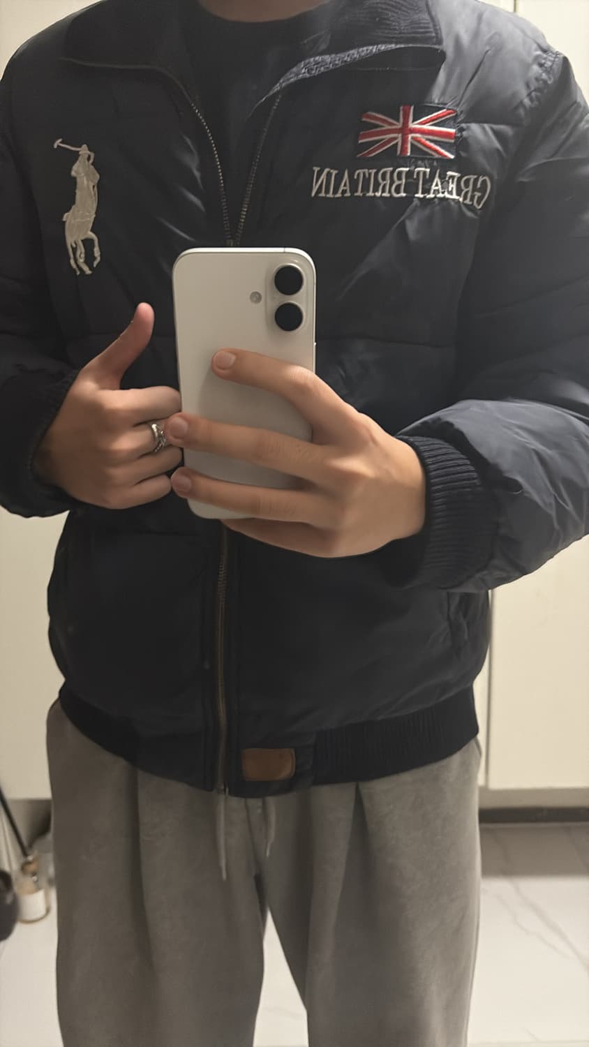 폴로 빅포니 브리튼 패딩 판매합니다 상품이미지10