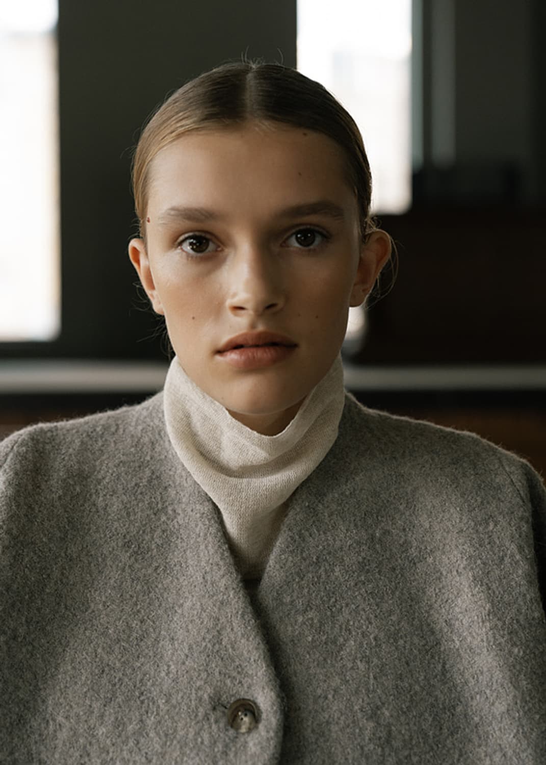 le17septembre 오버사이즈드 울자켓 상품이미지2