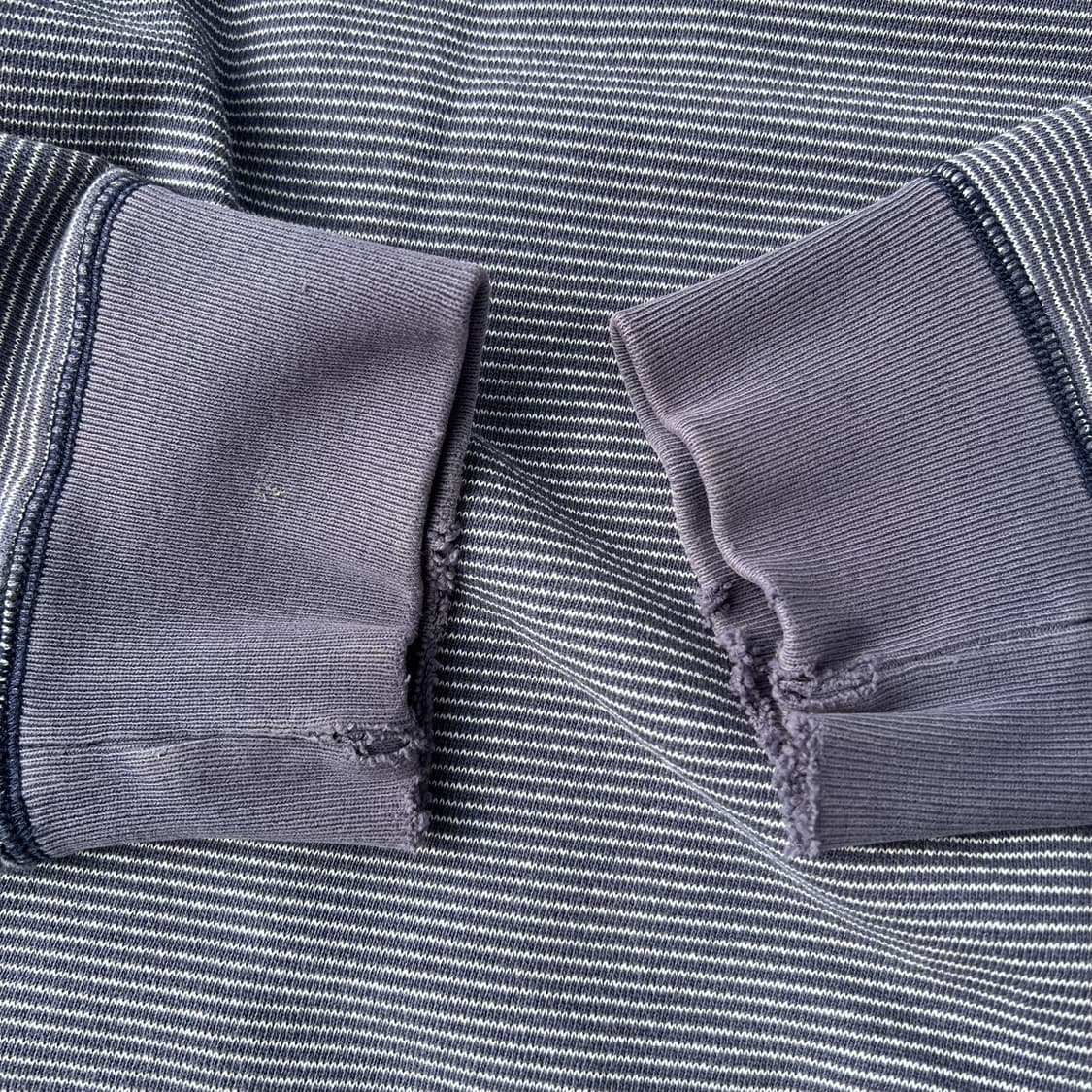 90s RRL 더블알엘 쇼 칼라 스트라이프 스웻셔츠 상품이미지7