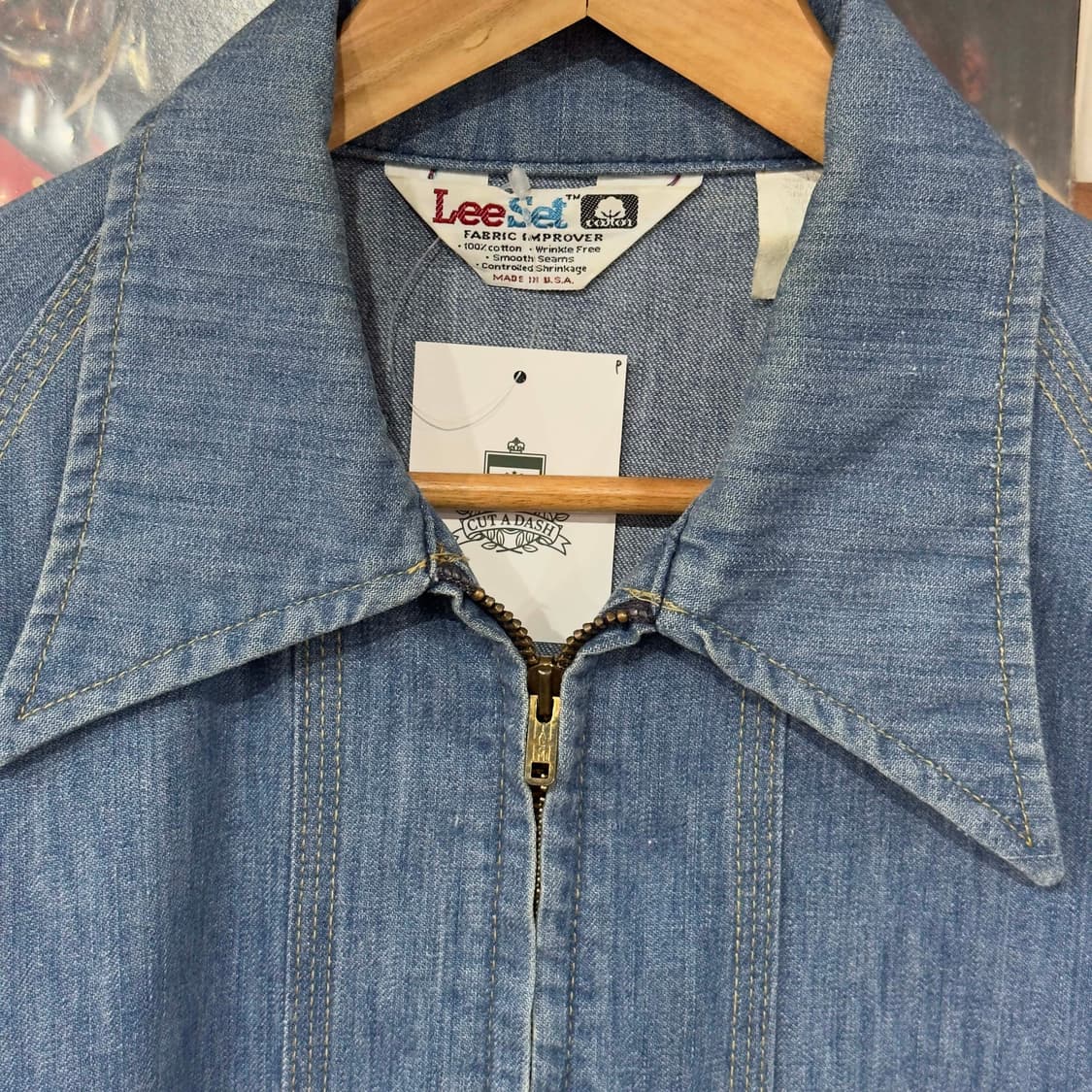 70s Lee 리 데님 자켓 USA 상품이미지2
