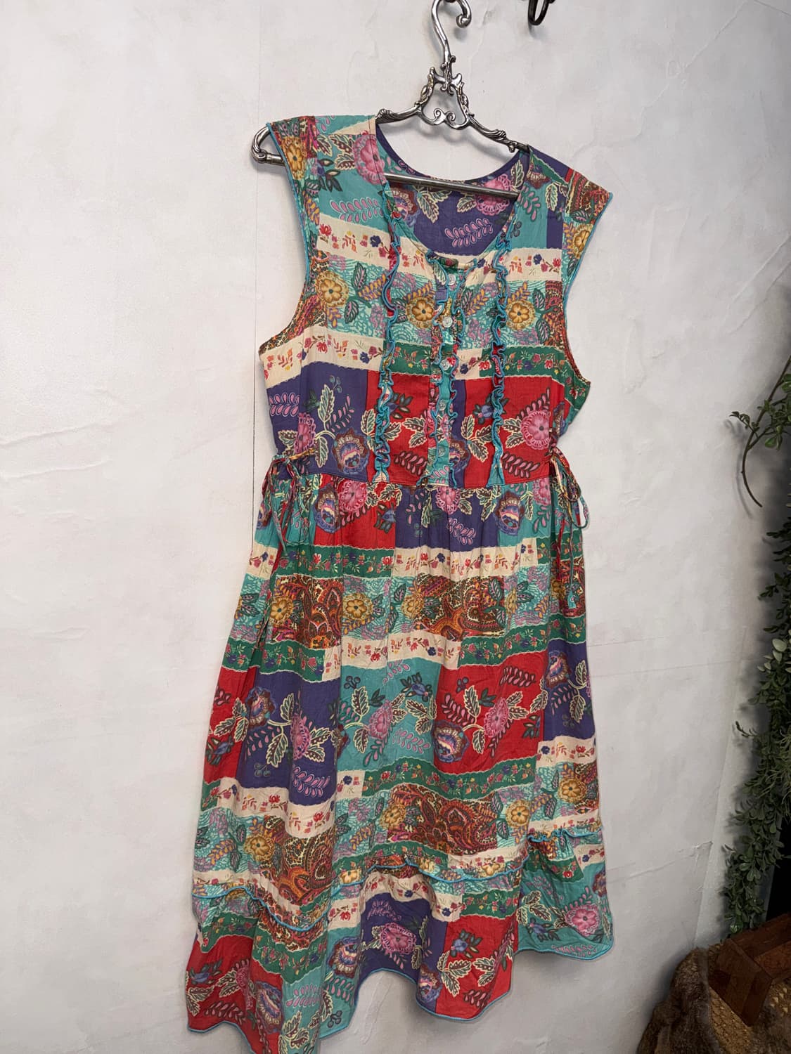 Hippie bohemian floral maxi ops 상품이미지4