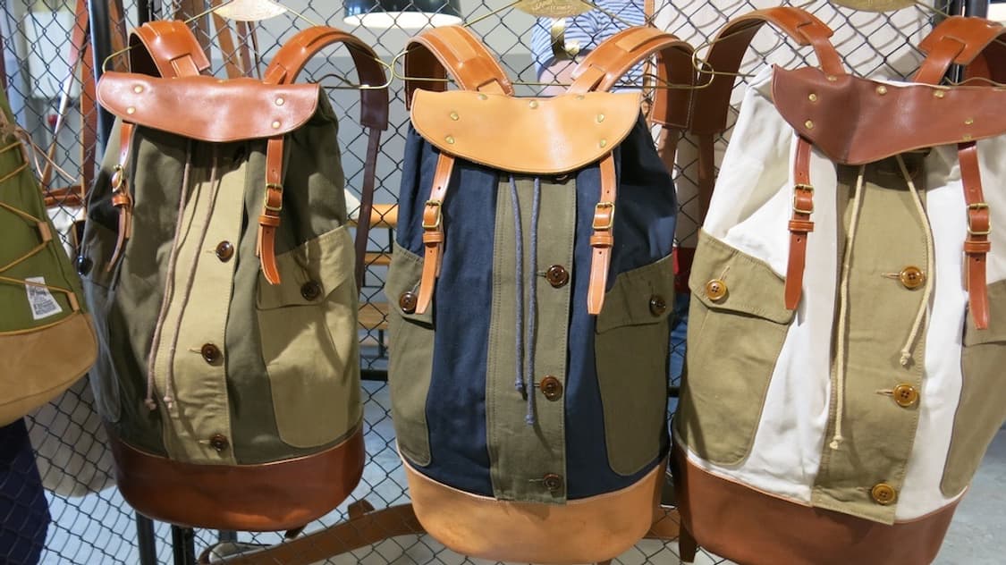 The Superior Labor "Mountain Pack" navy 상품이미지10