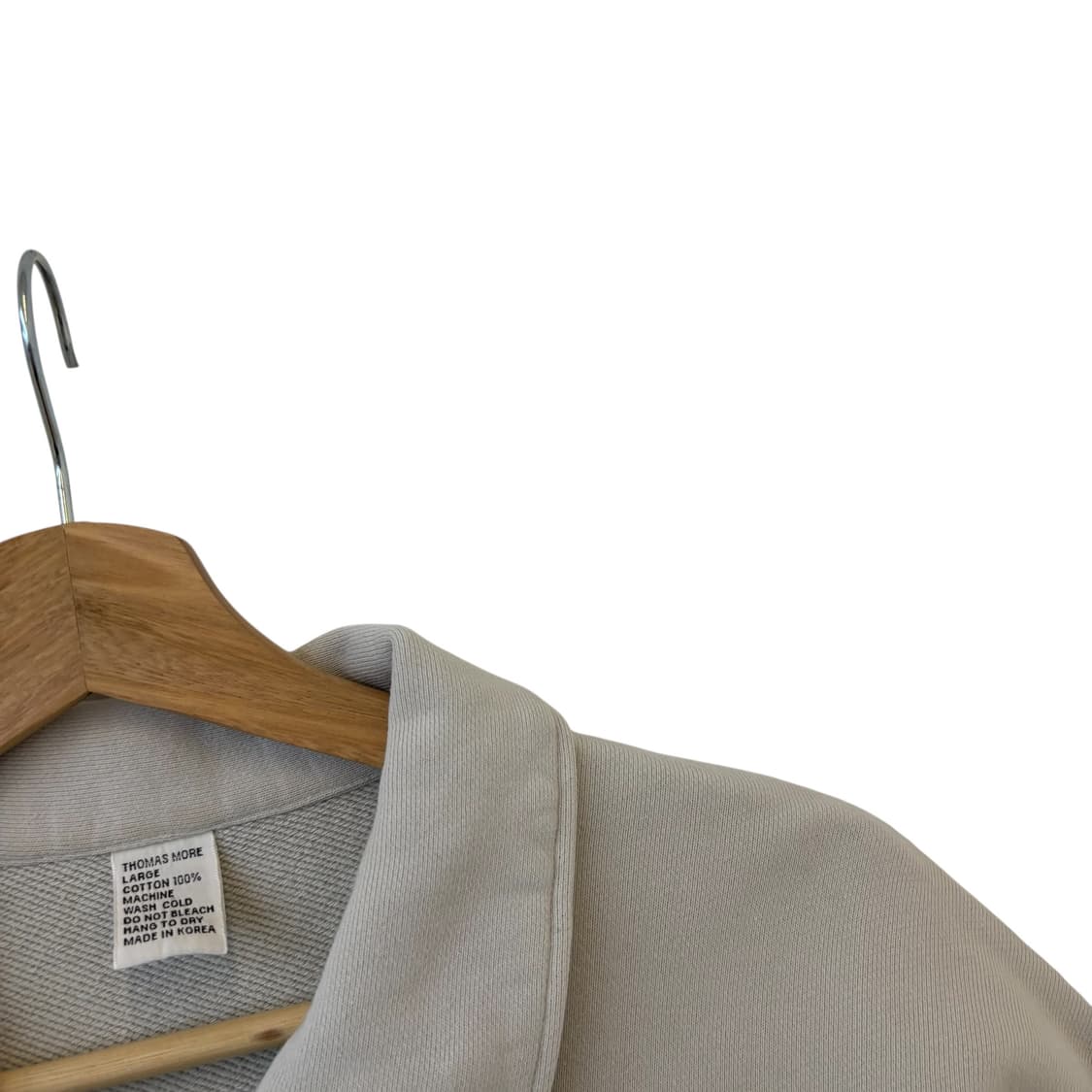 토마스모어 하프집업 스웨트셔츠 상품이미지3