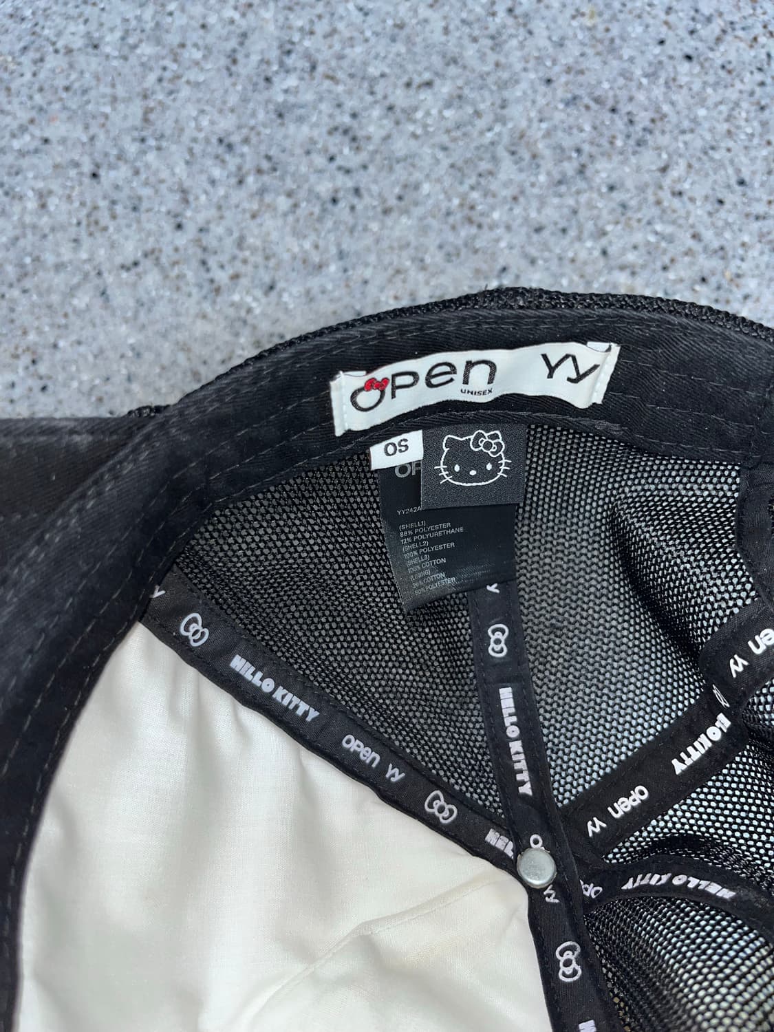 [무료배송 / 크림에서_158,000] 오픈 Yy x 헬로 키티 트러커캡 상품이미지6