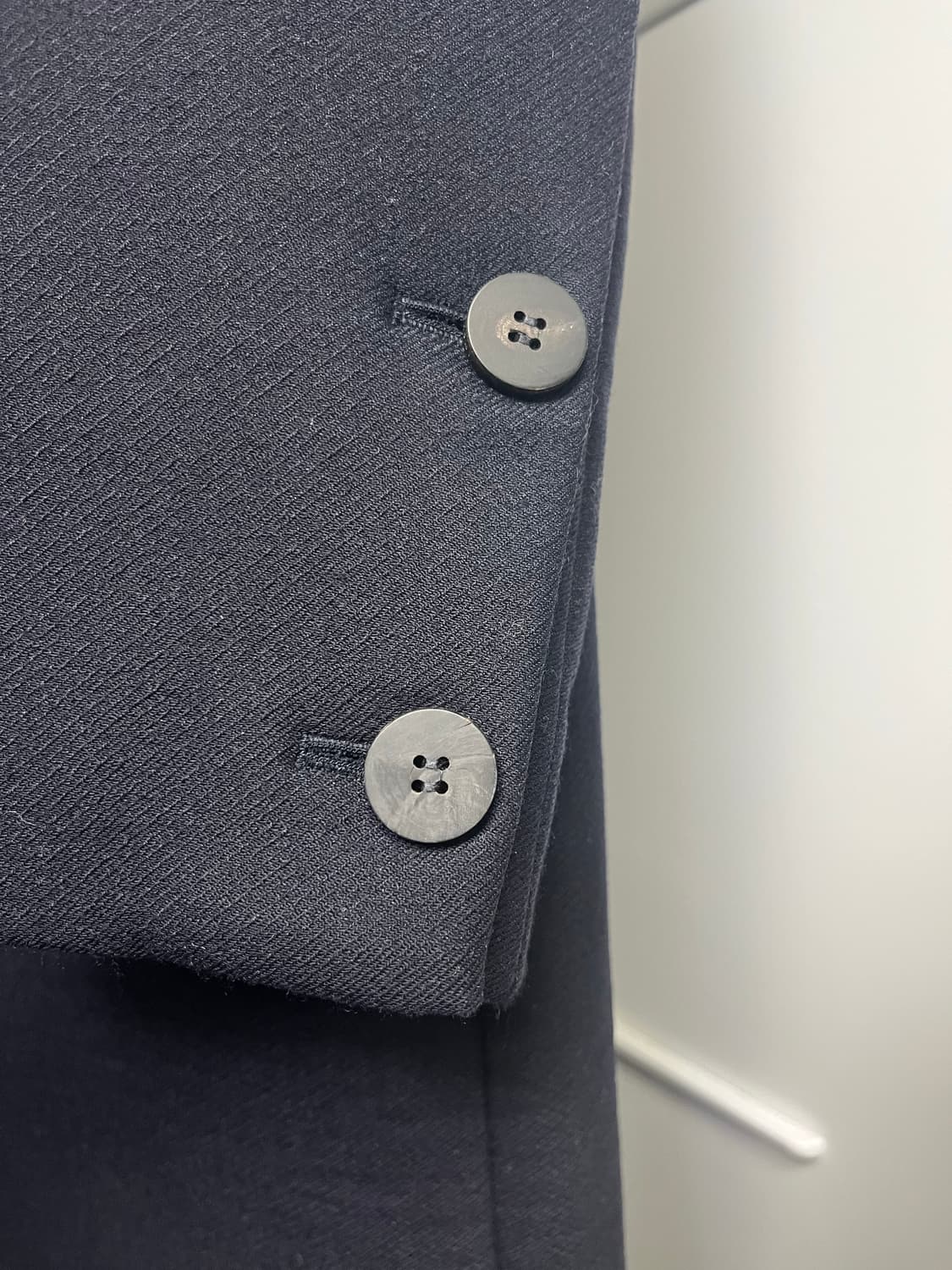 우영미 네이비 코트 46사이즈 상품이미지4