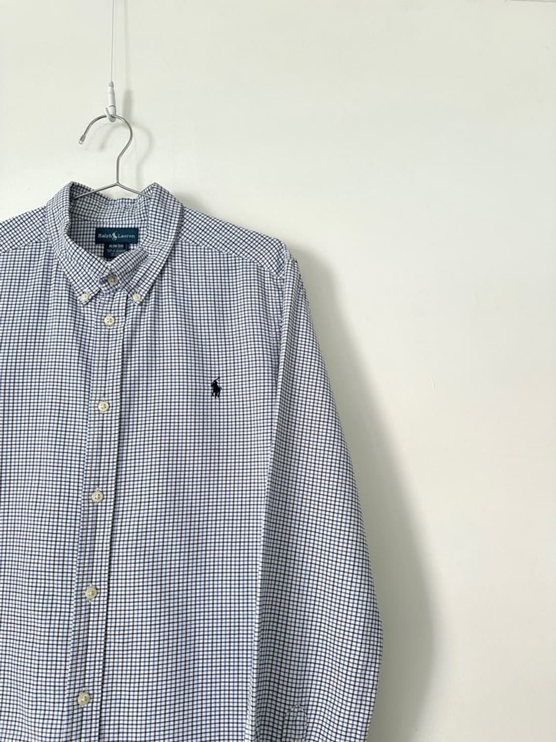 RALPH LAUREN check shirt / blue 상품이미지3