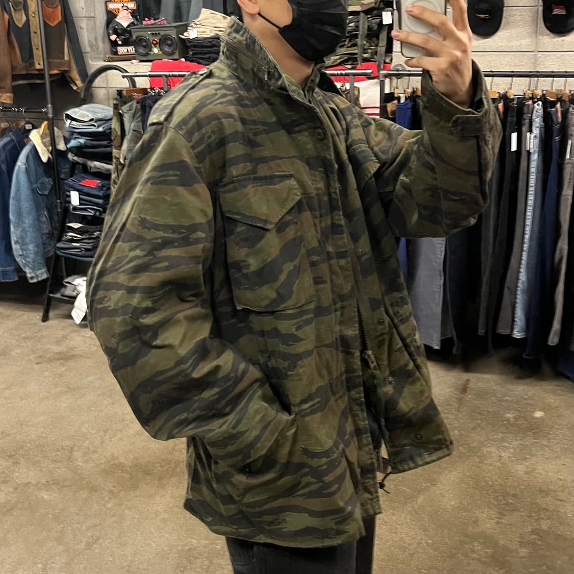 M65 타이거카모 필드 자켓 (L/R) 상품이미지6
