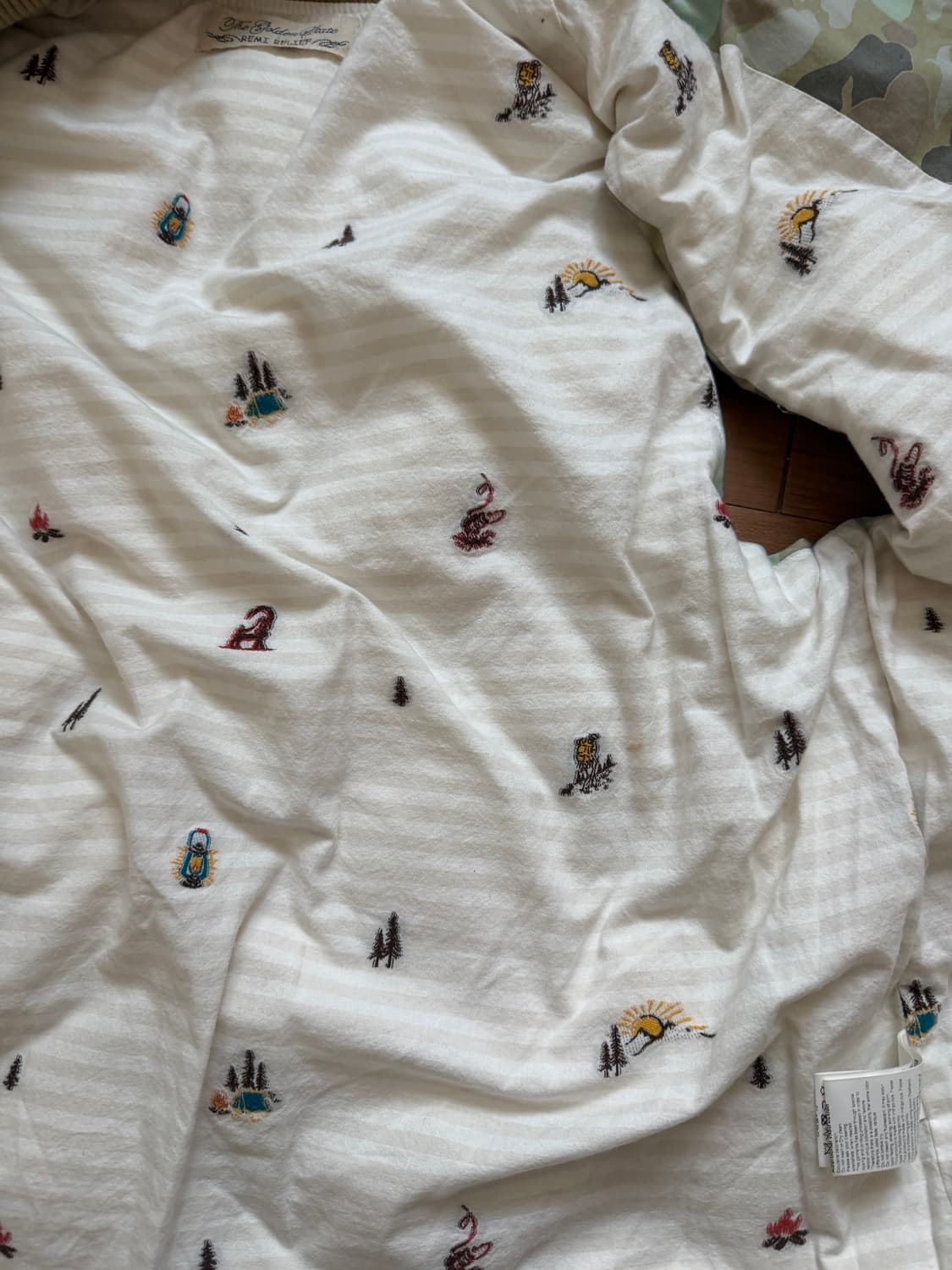 레미릴리프 카고패턴 다운 베스트 상품이미지4