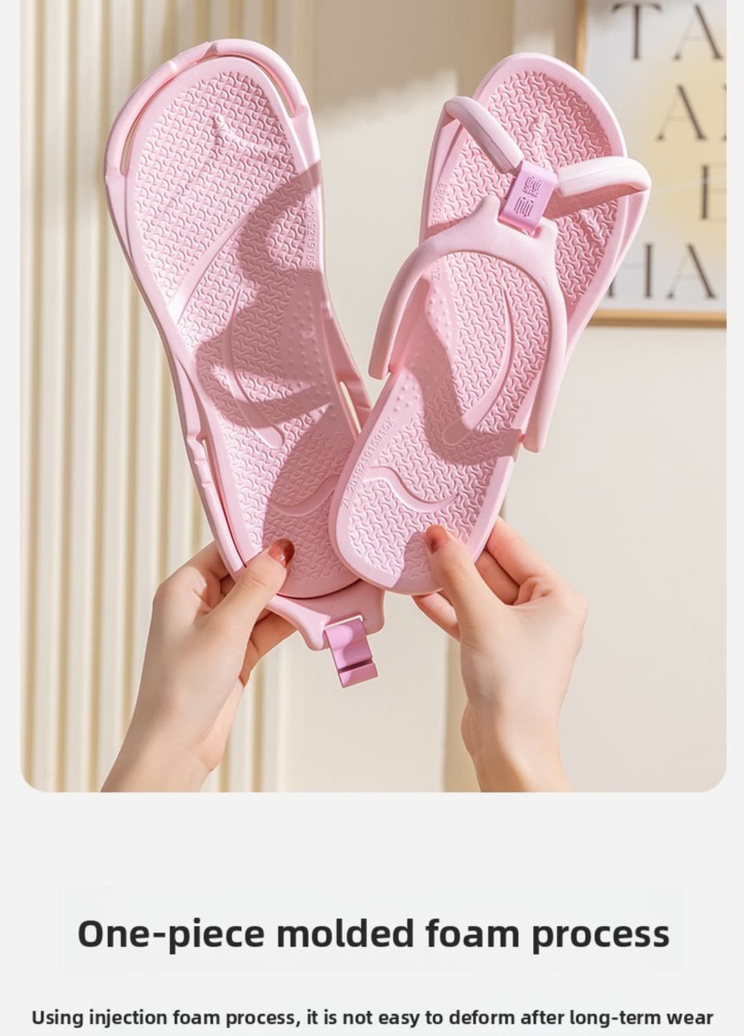 남녀 여행용 미끄럼방지 접이식 쪼리 샌들 슬리퍼 상품이미지1