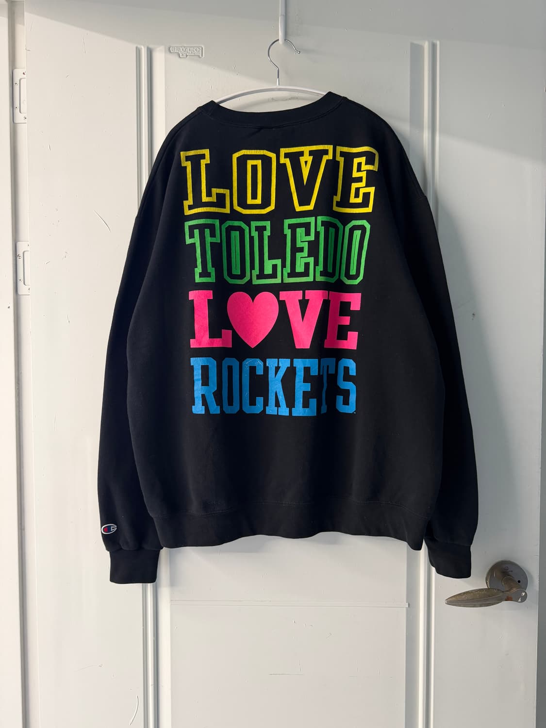 챔피온 블랙 LOVE 스웻셔츠 맨투맨 상품이미지9