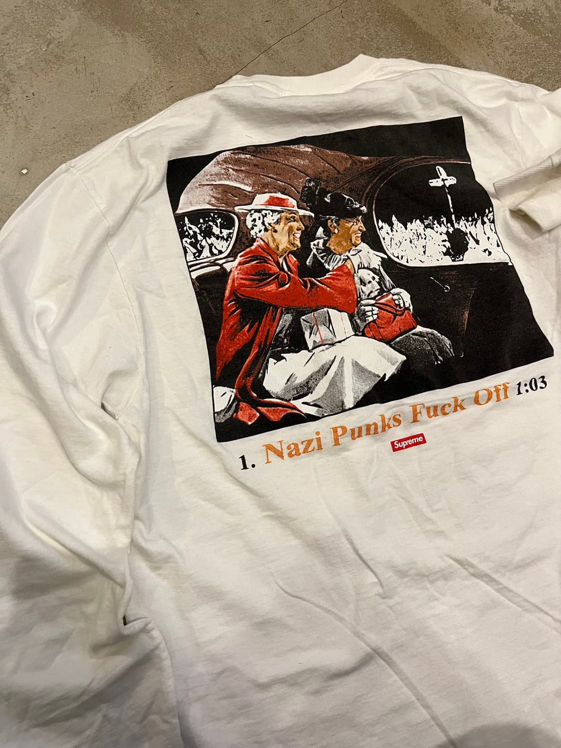 빈티지 슈프림 데드케네디 롱슬리브 상품이미지1