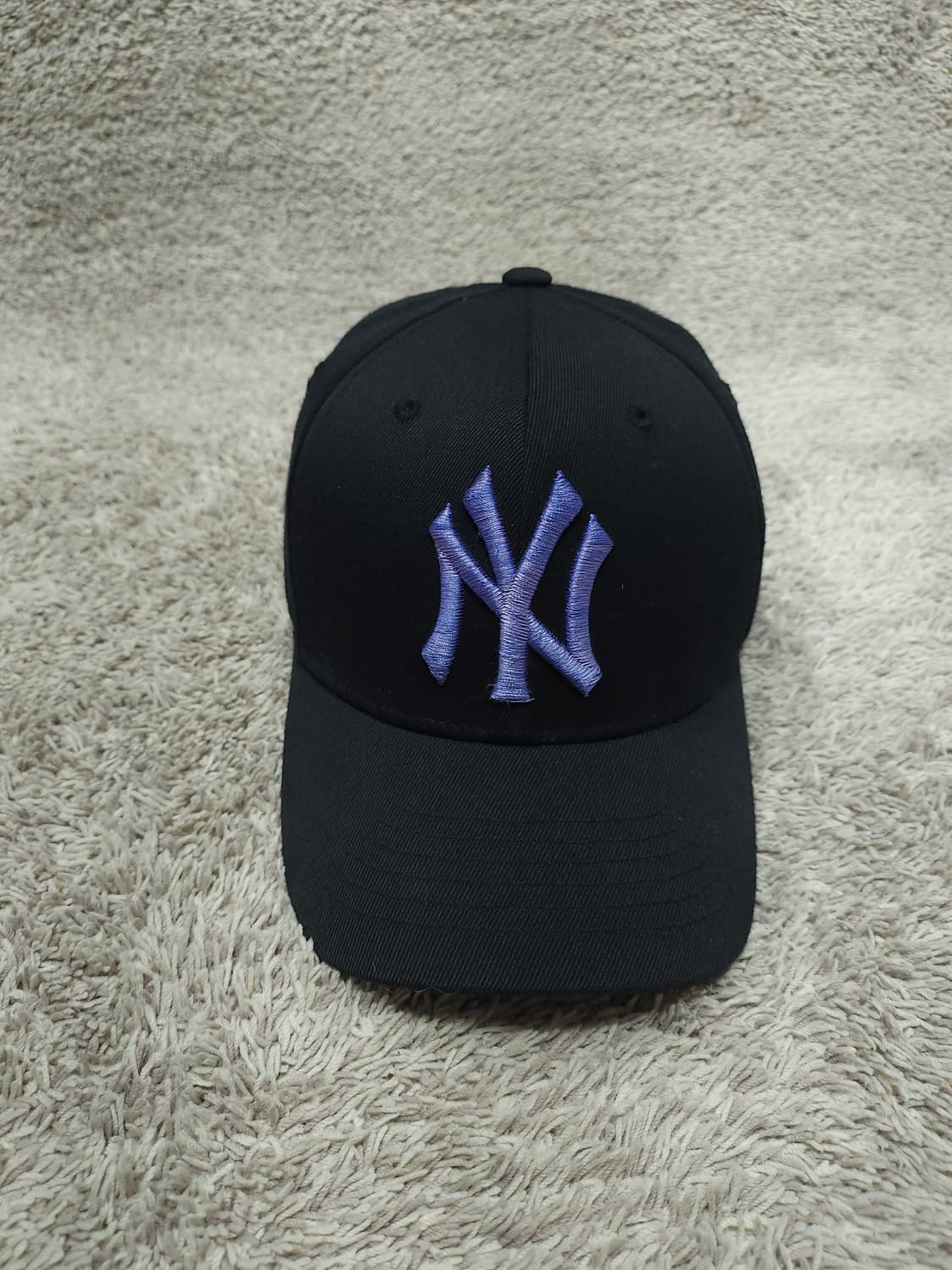MLB 뉴욕 양키스 볼캡 블랙 퍼플 XL 상품이미지1