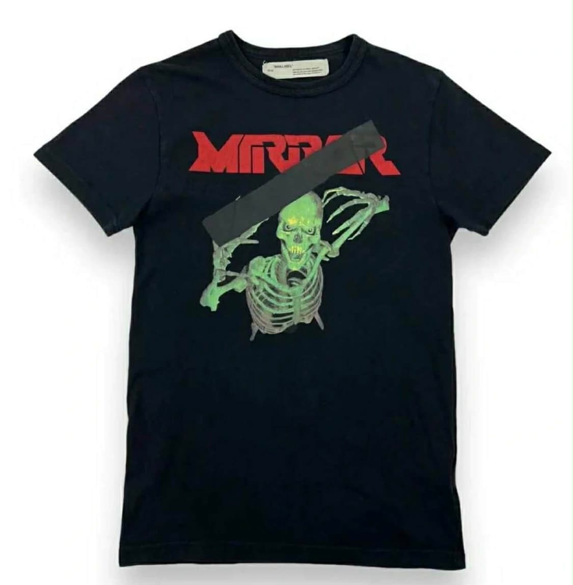 오프화이트 미러스컬 티셔츠 상품이미지1