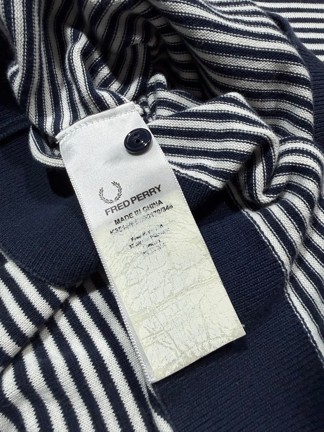 Fred perry 프레드페리 반팔 카라 니트 상품이미지5