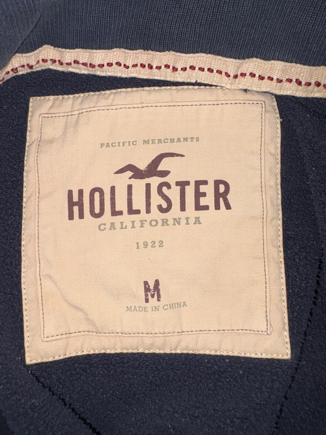 Hollister California Script Appliqué Tra 상품이미지3