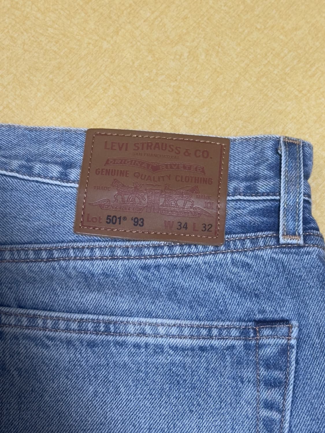 리바이스 501 34/32 상품이미지2