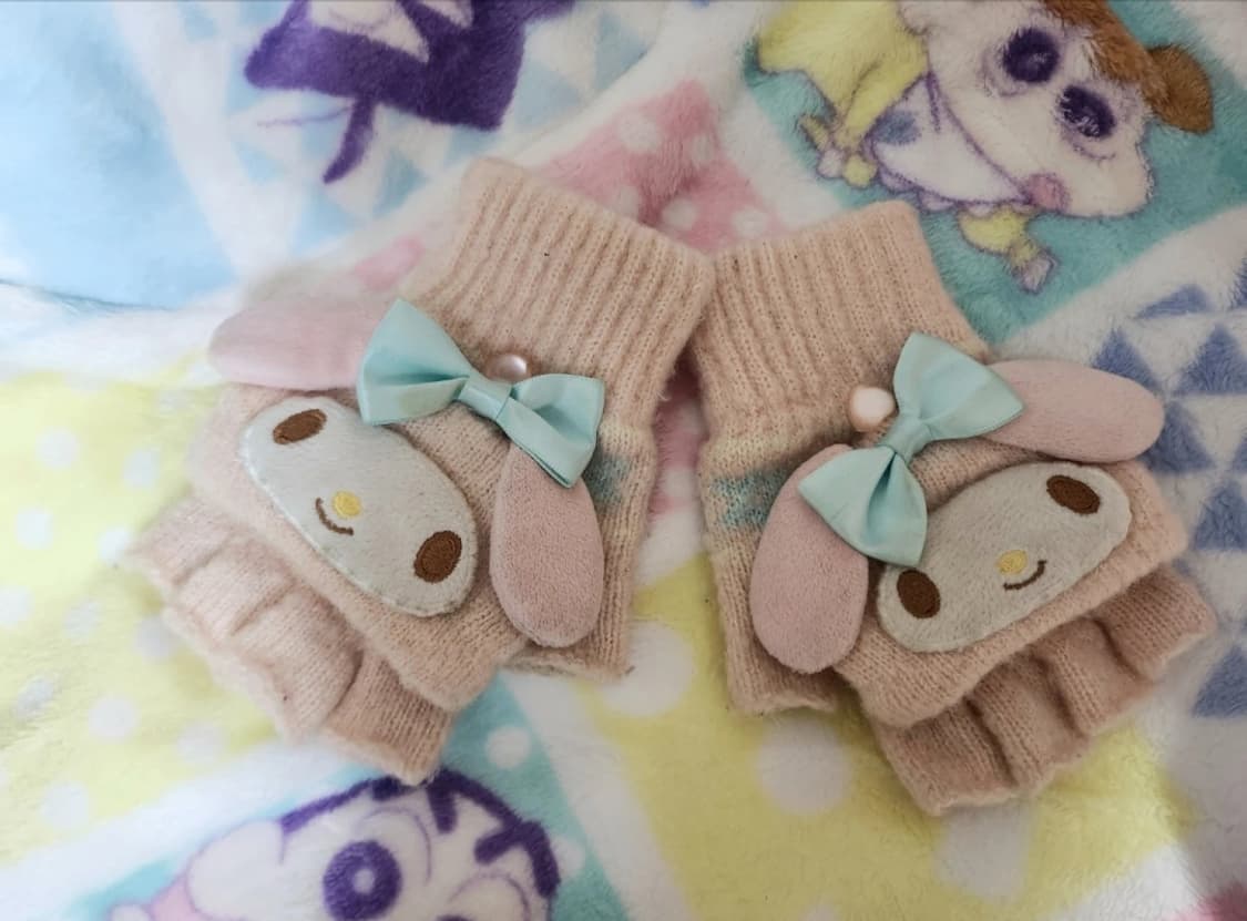 희귀매물 마이멜로디 투웨이 장갑 상품이미지2