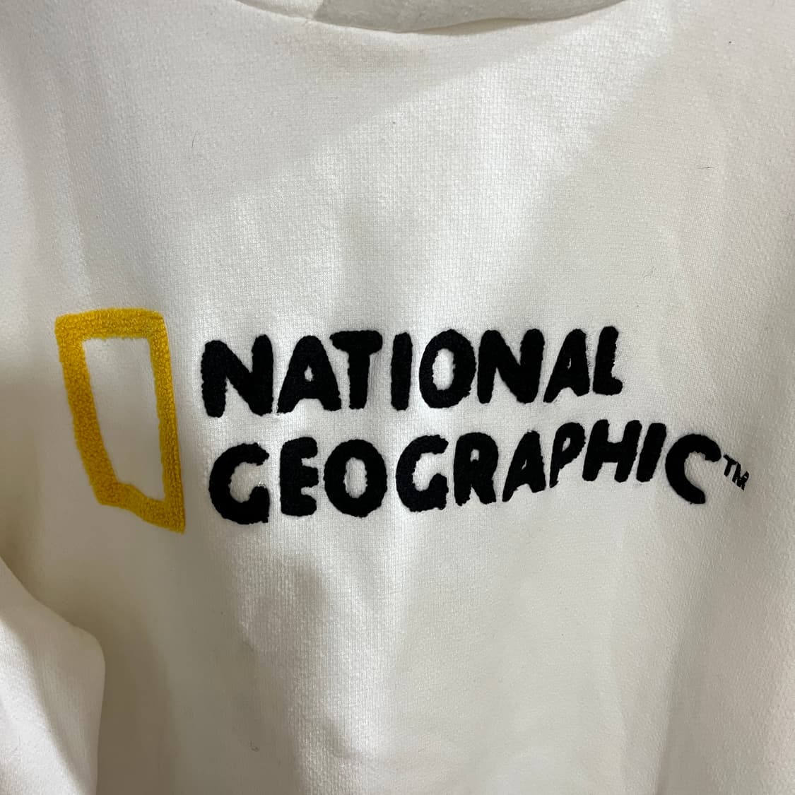 (XXL) 내셔널 지오그래픽 그래피티 자수 후드티셔츠 상품이미지3