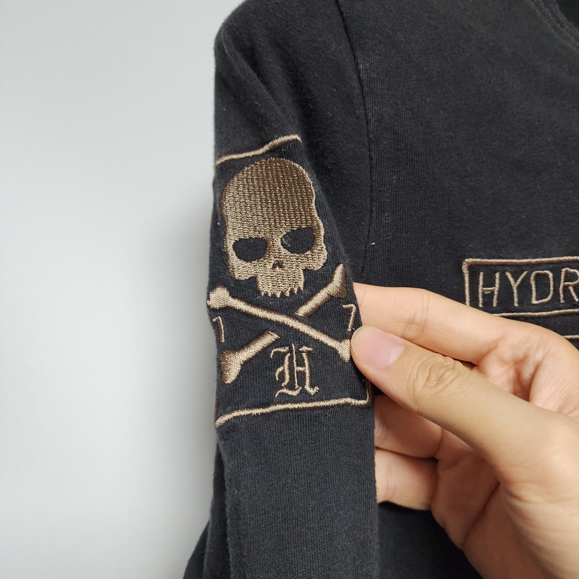 하이드로겐 스컬 해골 락시크 롱슬리브 상품이미지6