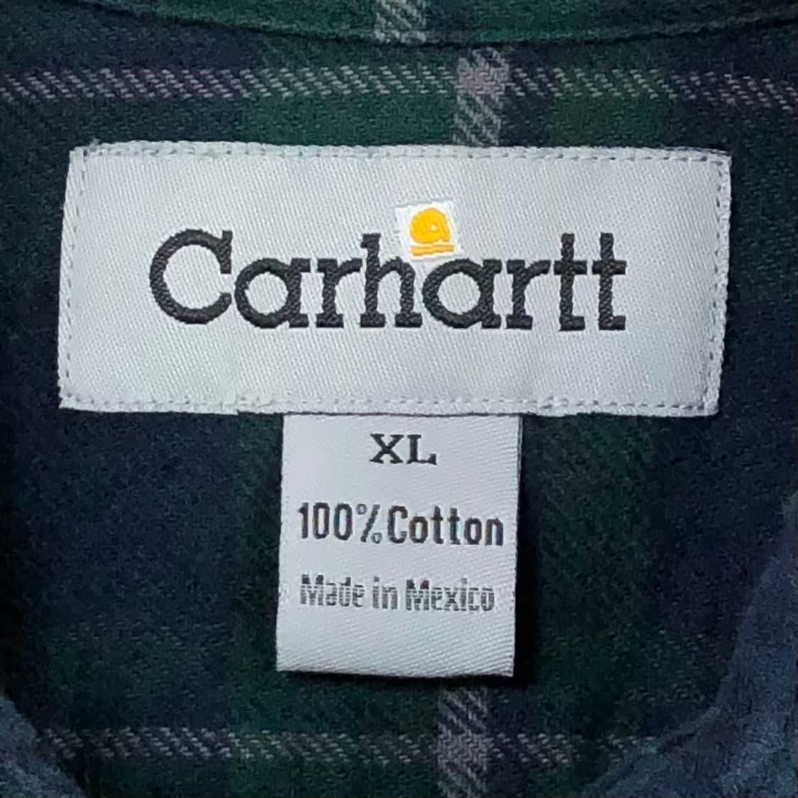 XL 칼하트 체크 워크 남방 상품이미지3