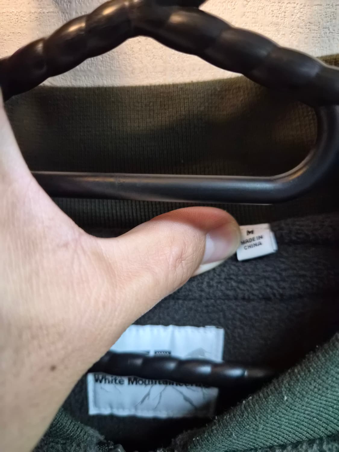 M) 유니클로 화이트 마운티니어링 후리스 점퍼 팝니다 상품이미지3