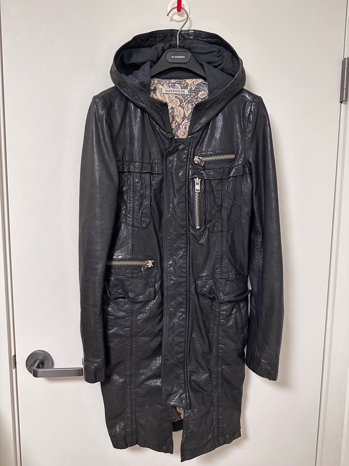 ALEX&CHLOE 레더코트 55사이즈 상품이미지1