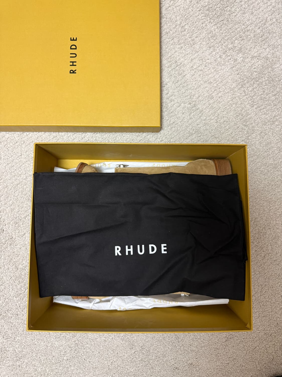 루드(RHUDE) 스웨이드 부츠 상품이미지6